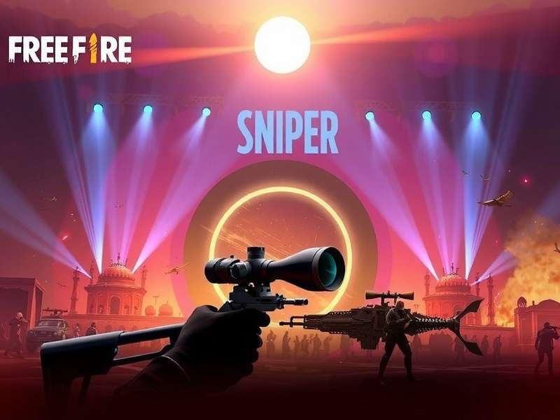 Free Fire Sniper regional event in Jaipur with local players competing